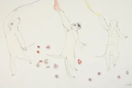 Emilie Gossiaux's&nbsp;Londons Dancing with Flowers (2023)