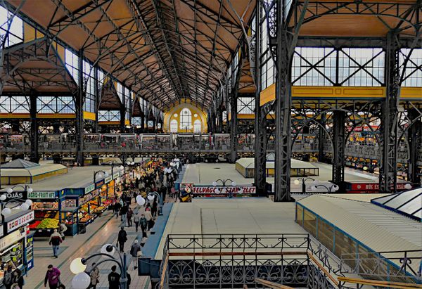 The Great Market Hall/Central Market Hall, Budapest, Hungary thumbnail