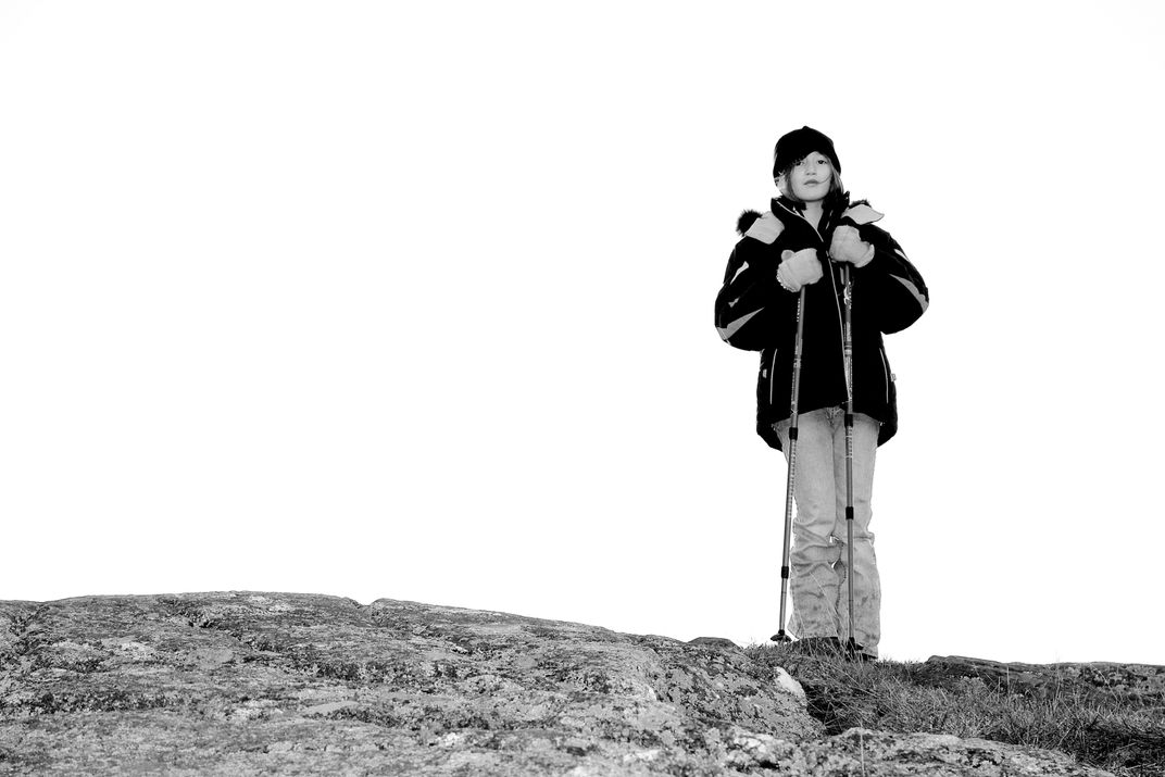 This Is My Oldest 9 Year Old Daughter At The Top Of Her First