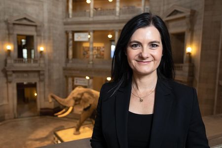 The National Museum of Natural History’s new Chief Scientist, Dr. Rebecca Johnson (James D. Tiller, Smithsonian Institution)