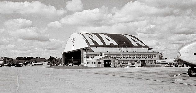 In 1958, NACA facilities, like Ohio’s Lewis Research Center, were re-labeled NASA centers.