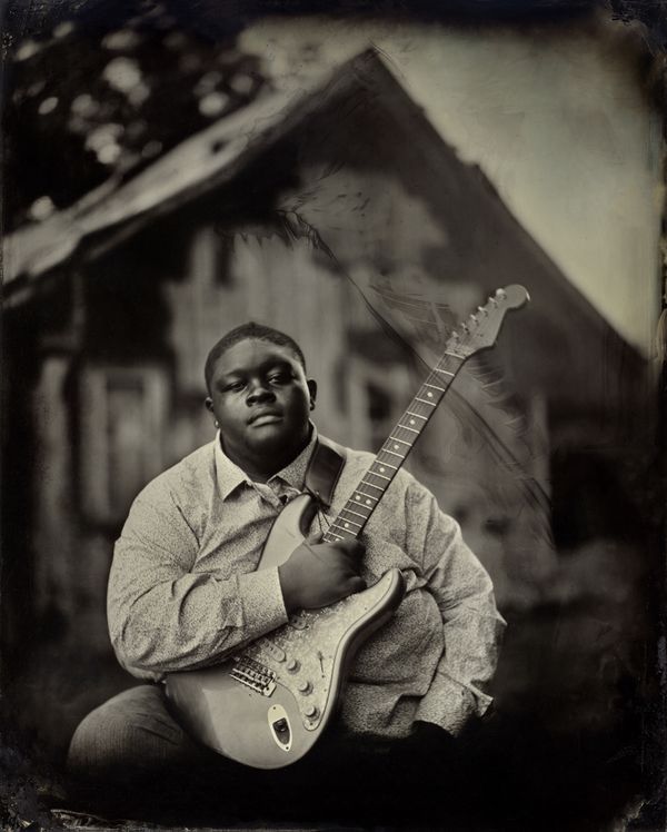Musician Christone "Kingfish" Ingram at Stovall plantation, Mississippi thumbnail