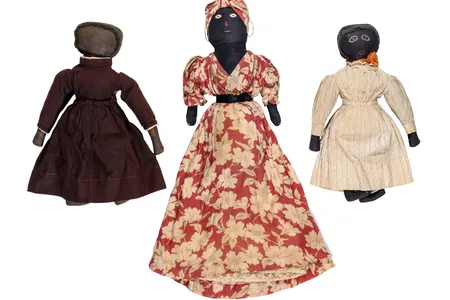 Harriet Jacobs, who escaped enslavement to write&nbsp;Incidents in the Life of a Slave Girl&nbsp;(1861), created these three dolls for the children of writer Nathaniel Parker Willis around 1850-60.&nbsp;