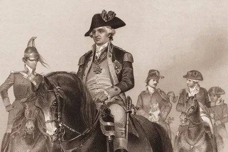 Baron Friedrich Wilhelm von Steuben was a Prussian soldier designated inspector general of the American Continental Army. He was in charge of training the troops in 1778 during the period of the American Revolutionary War.