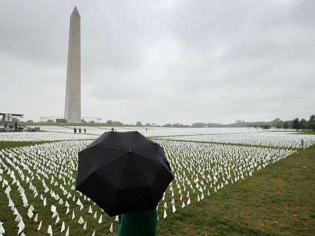Last September, an installation of almost 700,000 white flags on the National Mall paid tribute to the Americans who have died of Covid-19.