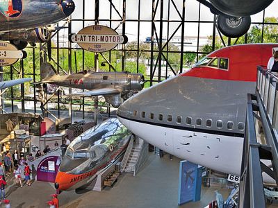 The Museum’s America by Air gallery explores the history of commercial aviation in the United States.
