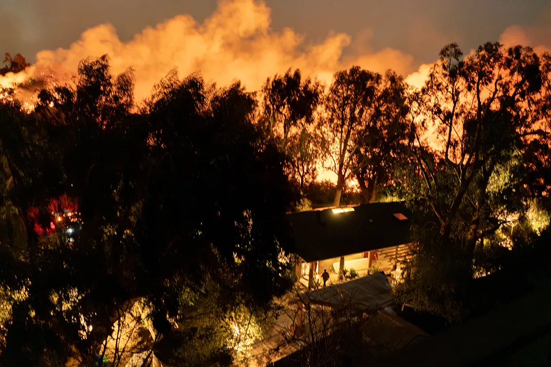 A Los Angeles Photographer Captures the Devastating Fires Threatening His Beloved Community