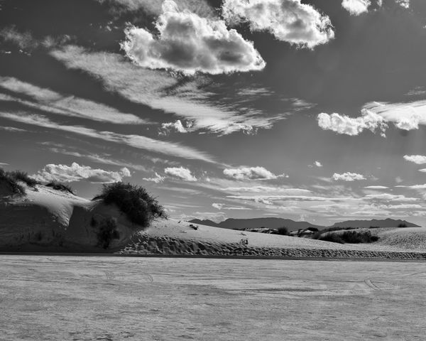 White Sands and Clouds thumbnail