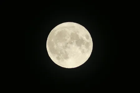 A supermoon in July 2022