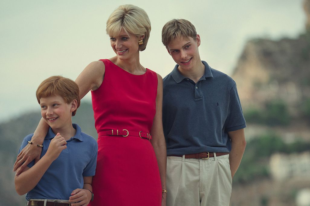 Harry, Diana and William