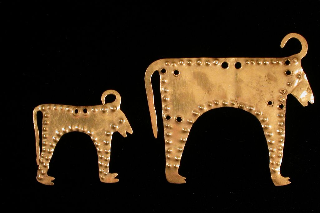 Gold appliqué