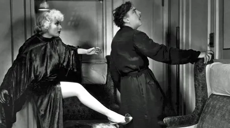 Carole Lombard and John Barrymore in Twentieth Century