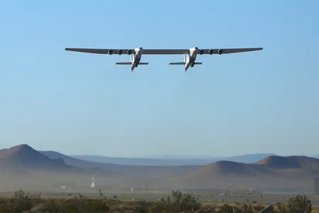 Stratolaunch's large aircraft, nicknamed 'Roc,' flew for three hours and 14 minutes and reached a maximum altitude of 14,000 feet. 