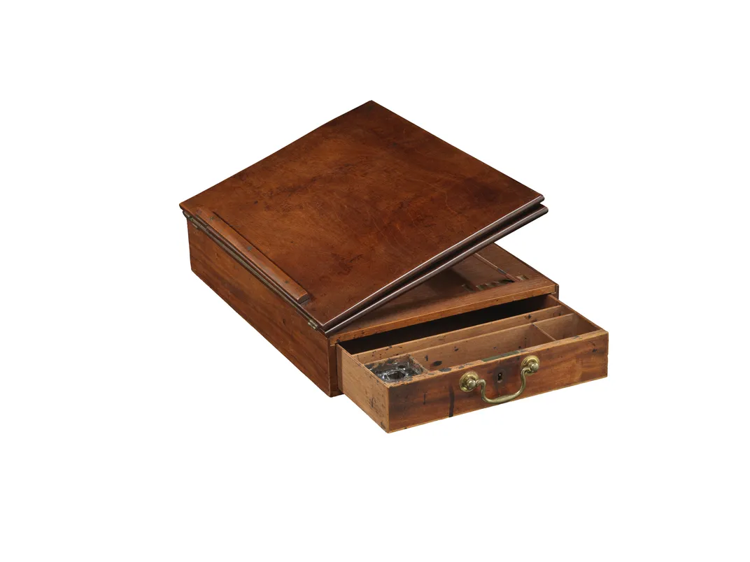 Thomas Jefferson’s portable desk, 1775