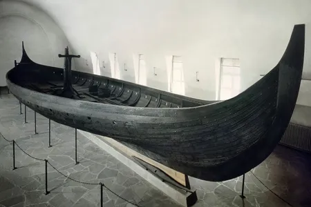 Gokstad ship at the Viking Ship Museum in Oslo