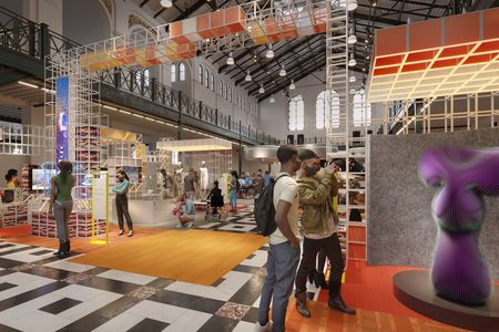 Futures East Hall rendering