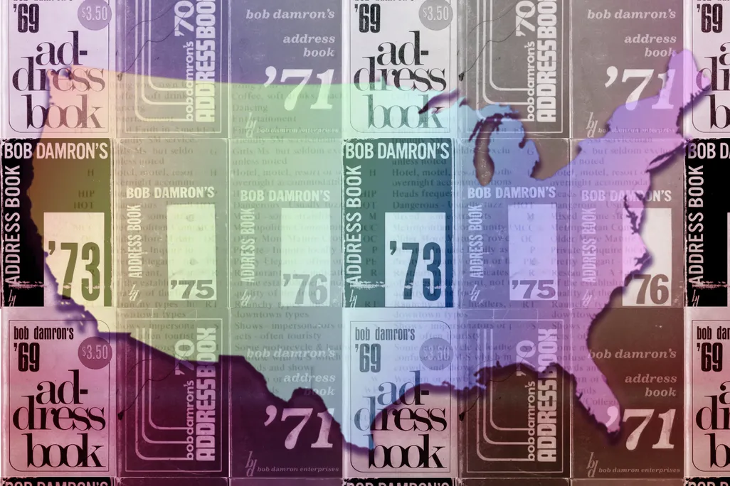 Mapping the Gay Guides graphic