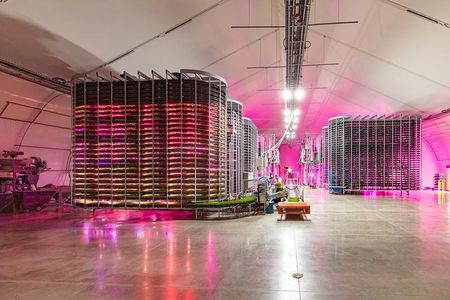 Grōv Technologies’ vertical farm is designed to minimize land and water use of conventional feed production.