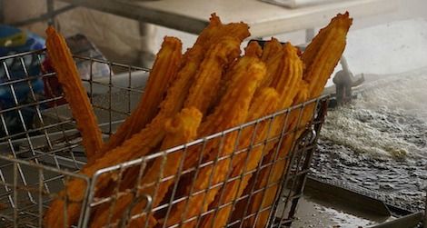 Churros can be both delicious and dangerous.