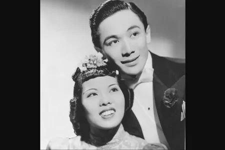 Dorothy Toy and her tap dance partner Paul Wing circa 1942.