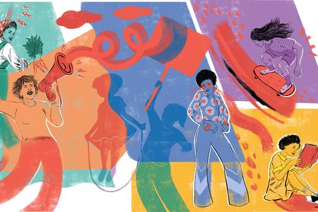 Girlhood (It’s complicated) opened to the public on October 9, 2020. Artwork by Krystal Quiles for NMAH.