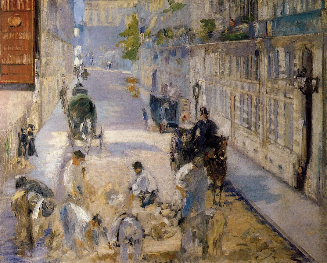 Pavers in the Street
