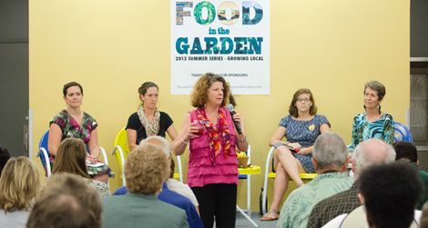 panel at Food in the Garden’s