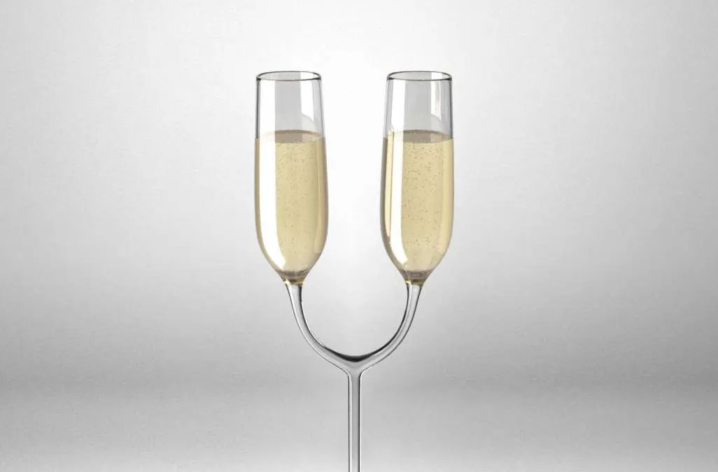 Twin champagne