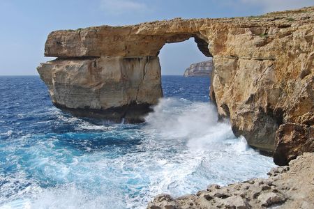 The Azure Window in better days, 2009