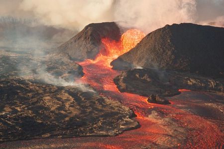 During the summer, Mount Kilauea bombarded Hawaii's Big Island with lava bombs, volcanic ash and smog 