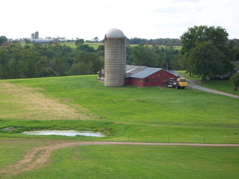 Farm at the site of the original Woodstock festival Smithsonian Photo