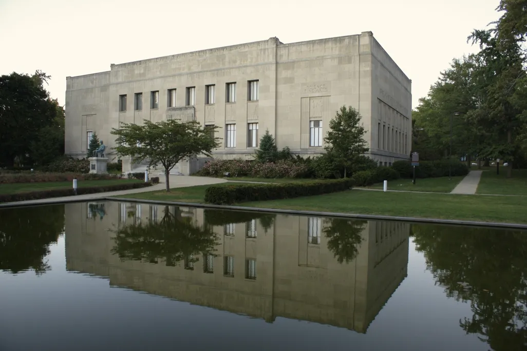 Outside of museum building