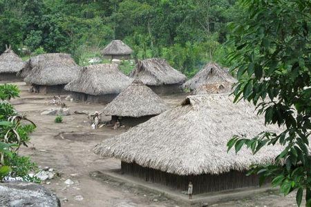 The new Kogi village of Dumingueka.