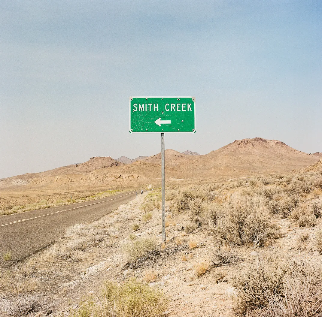 Smith Creek sign