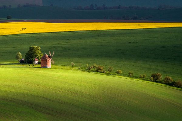 Windmill, Moravia, Czech Republic thumbnail