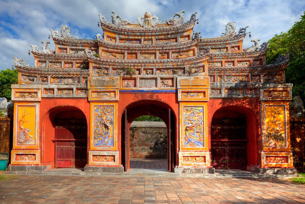 Gate at the Imperial City, Hue