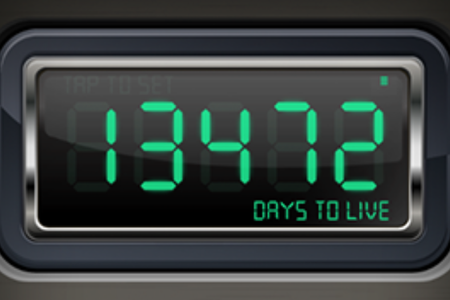 This is how many days I have left.