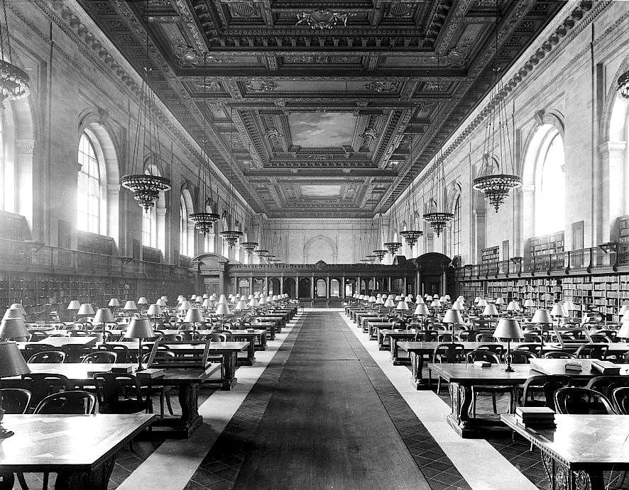 Reading Room NY Library