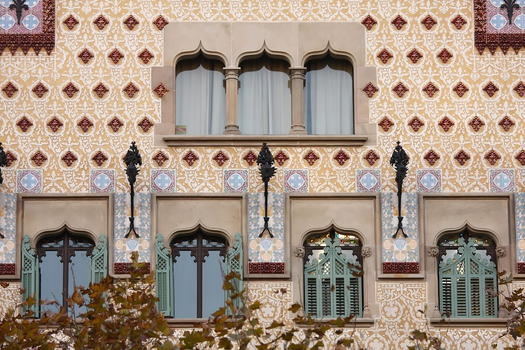 Older architectural style of Barcelona