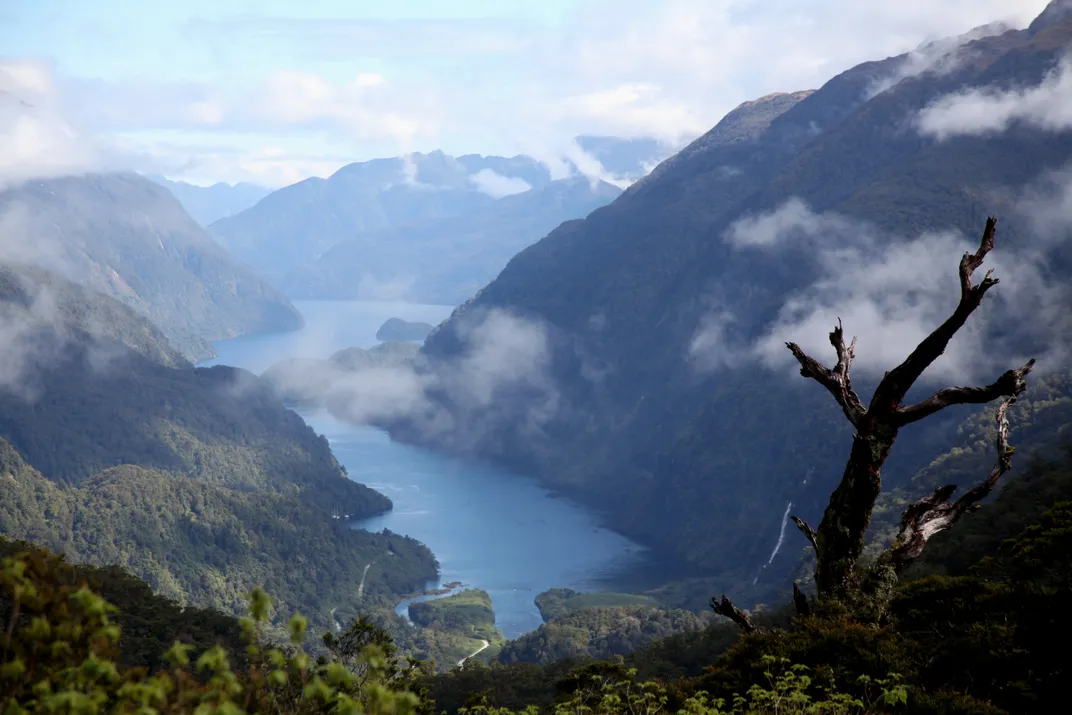 View of the dramatic Doubtful Sound