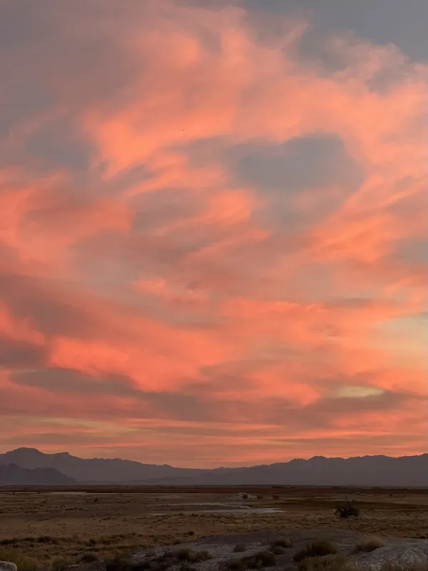 Cotton candy sky over ash meadows thumbnail