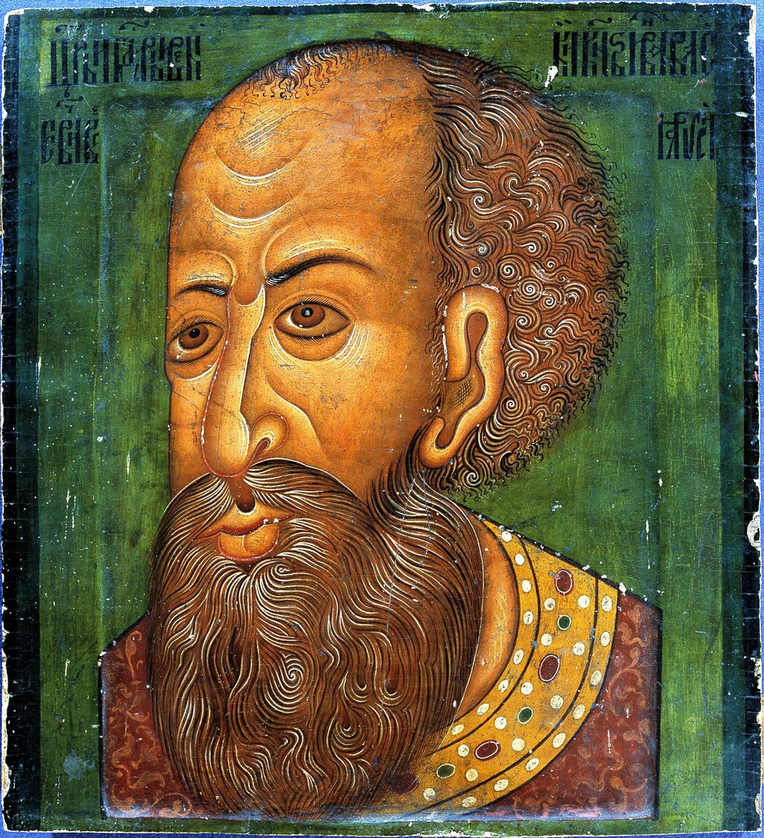 A circa 1600 portrait of Ivan housed in the collections of the National Museum of Denmark