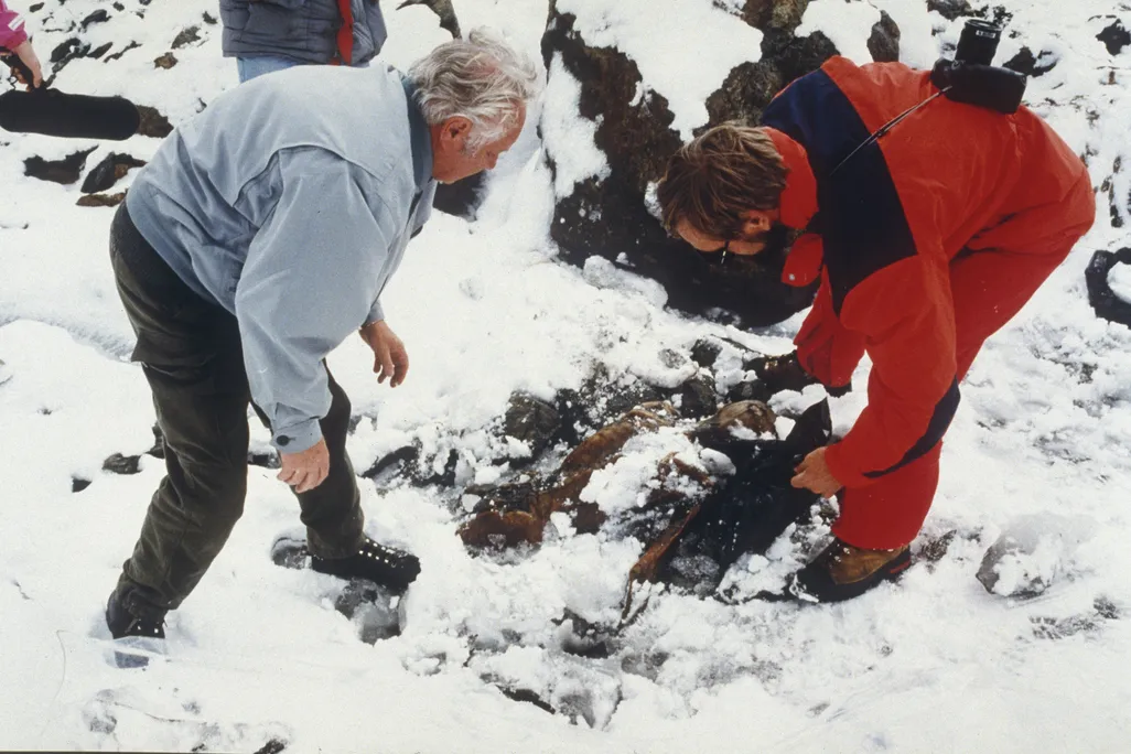 Archaeologists unearth Ötzi