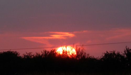 Sunrise over South Texas