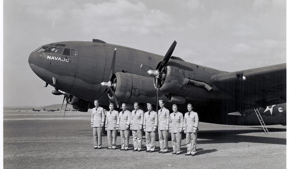 TWA transferred its entire fleet of five Boeing 307s, along with their flight crews, to the ATC. The airline opened regular transatlantic service in 1942.