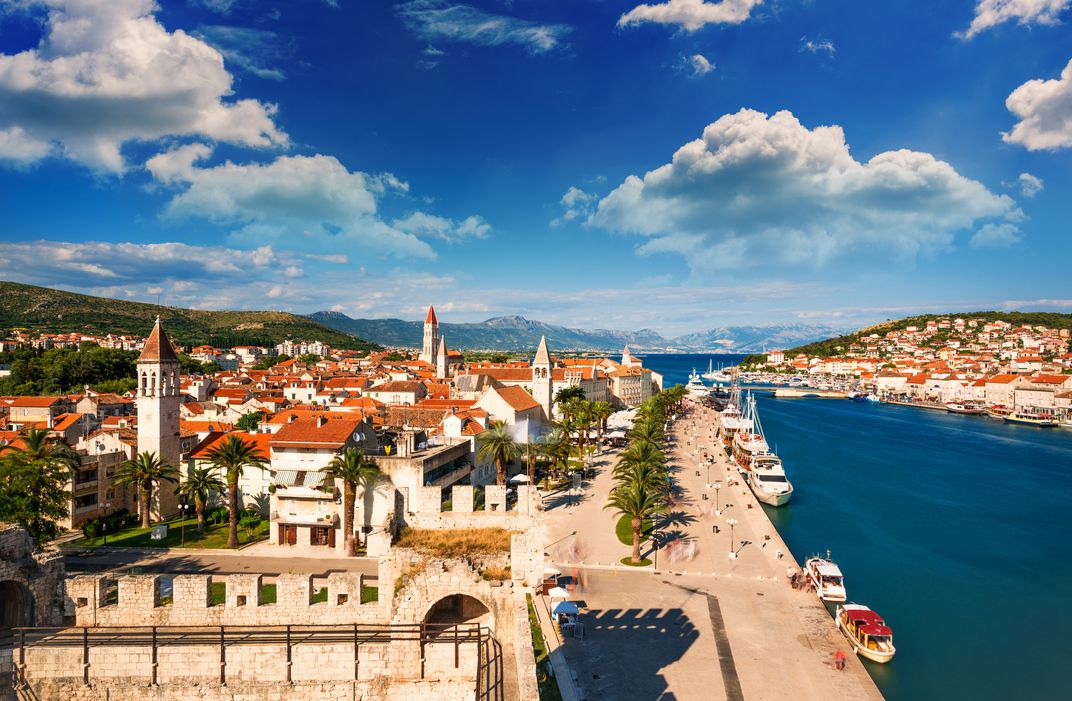The town of Trogir