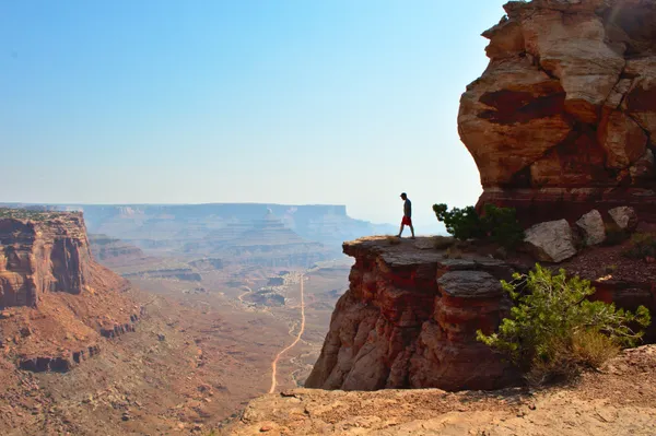 Man at Canyonlands National Park thumbnail