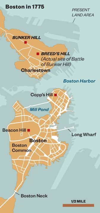 Battle of Bunker Hill, Facts, Map, Summary, & Significance