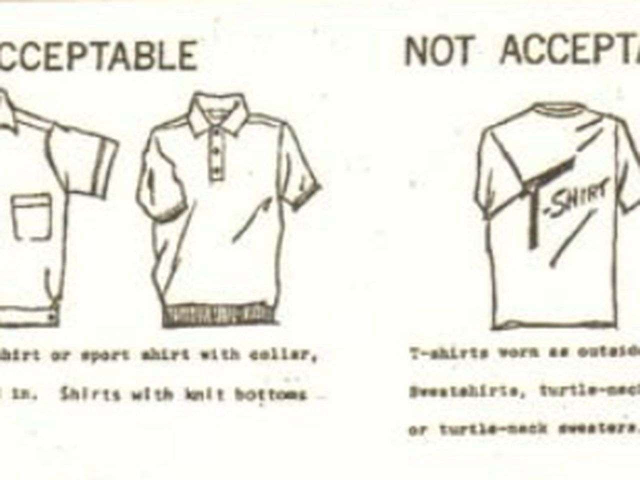 Dress Codes and Etiquette, Part 1: What Not to Wear to High School in the  1960s