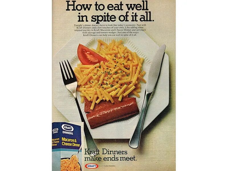 Kraft ad: 'How to eat well in spite of it all'